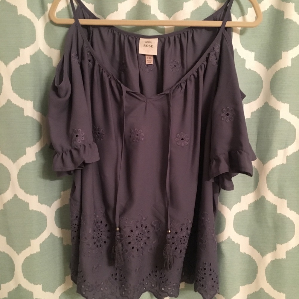 Adorable Knox Rose Flower Blouse